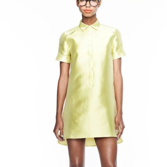J. Crew Dresses & Skirts - J.Crew Collection silk-cotton blend shantung mini dress 8